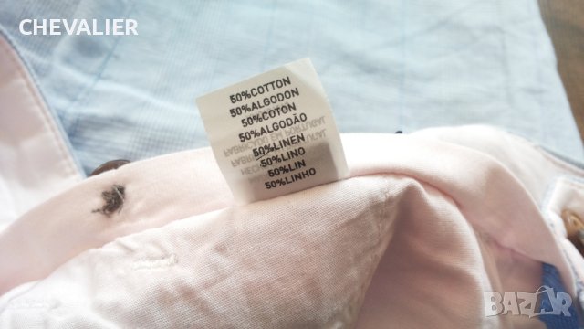 GANT Shorts Mens 50% Coton 50% Lin Размер W35 / L къси панталони 50% Памук 50% Лен 16-59, снимка 16 - Къси панталони - 43543676