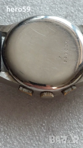 Мъжки колекционен часовник хронограф-Таванес 1940г./Tavannes chronograph watch/, снимка 7 - Мъжки - 50526314