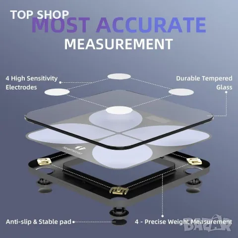 Висококачествена везна анализатор Healthkeep Т108, снимка 3 - Маши за коса - 49105102