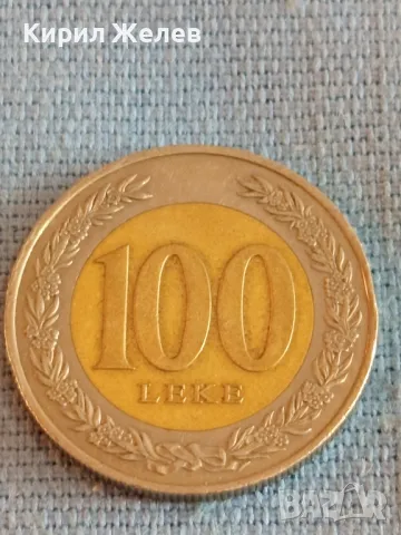 Монета 100 леке 2000г. Албания за КОЛЕКЦИЯ ДЕКОРАЦИЯ 30078, снимка 2 - Нумизматика и бонистика - 48857824