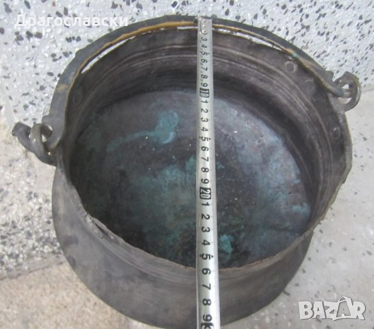Съдове: стар метален съд, капак, чучур, ибрик месинг бронз, месинг, бакър, менче, гюм, снимка 13 - Антикварни и старинни предмети - 28878037