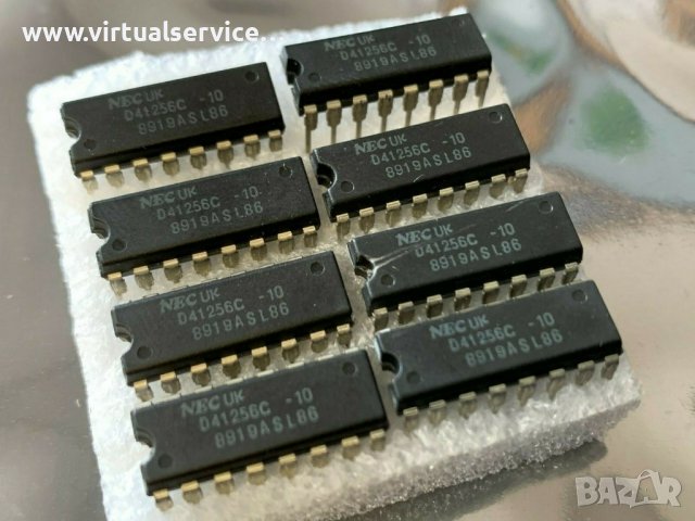Чипове  RAM памет за Правец8 и Правец16 - 41256, 44256, 4116 (отстъпки), снимка 1 - Друга електроника - 37682377