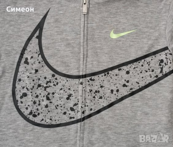 Nike NSW Swoosh Hoodie оригинално горнище ръст 104-110см Найк суичър, снимка 3 - Детски анцузи и суичери - 44046742