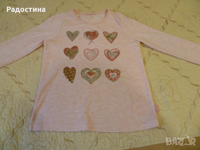 Комплект от блузка и клин размер 128, снимка 4 - Детски комплекти - 26945553