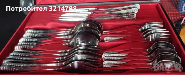 Комплект прибори за хранене 30 части, снимка 3 - Прибори за хранене, готвене и сервиране - 48441438
