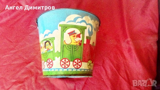 СССР метална кофа , снимка 1