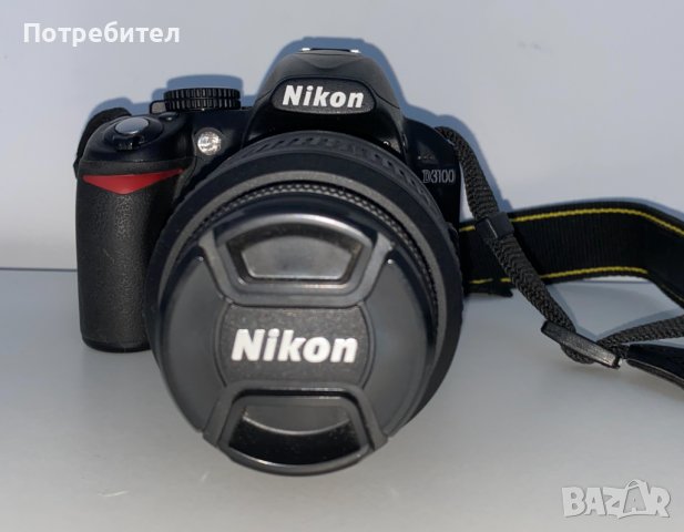 Nikon D3100 18-55 като нов, снимка 6 - Фотоапарати - 40048953