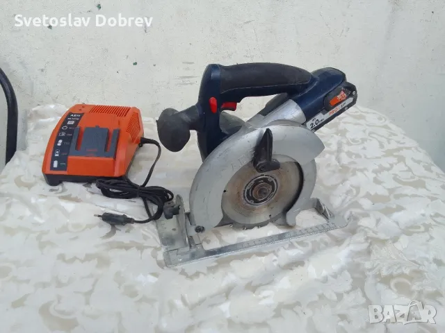 Акумулаторен циркуляр AEG 18v, снимка 9 - Други инструменти - 49548281