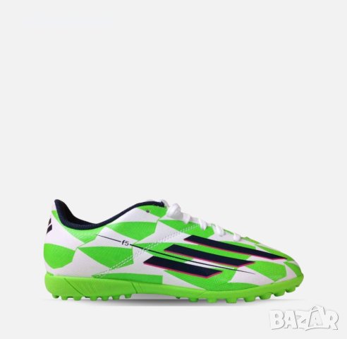 НАМАЛЕНИ!!!Футболни обувки стоножки ADIDAS F5 TF Green/White М25048 №46, снимка 1 - Футбол - 40430852