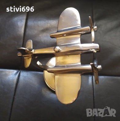 Уникален самолет,ръчно направен.Старинно, снимка 7 - Колекции - 28484106