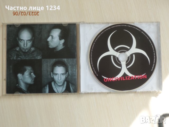 Biohazard – Uncivilization – 2001, снимка 3 - CD дискове - 39573429
