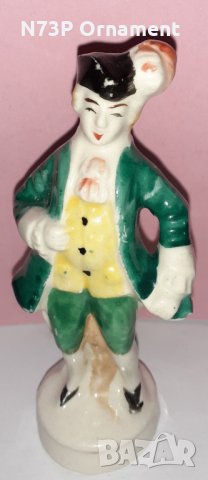 СТАРА ПОРЦЕЛАНОВА ФИГУРКА. РЪЧНО РИСУВАНА. , снимка 6 - Антикварни и старинни предмети - 32700235