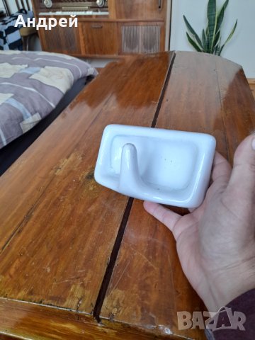 Стара фаянсова закачалка, снимка 5 - Антикварни и старинни предмети - 32347012