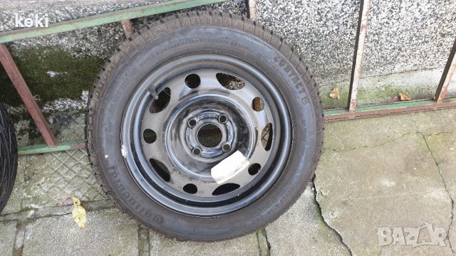 Джанта с гума за Опел 4 на 100, снимка 2 - Гуми и джанти - 26317501
