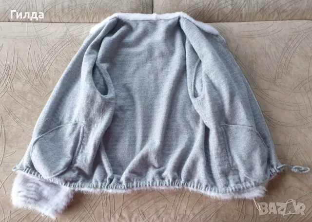 яке с естествен косъм норка M L налична, снимка 7 - Якета - 49429510