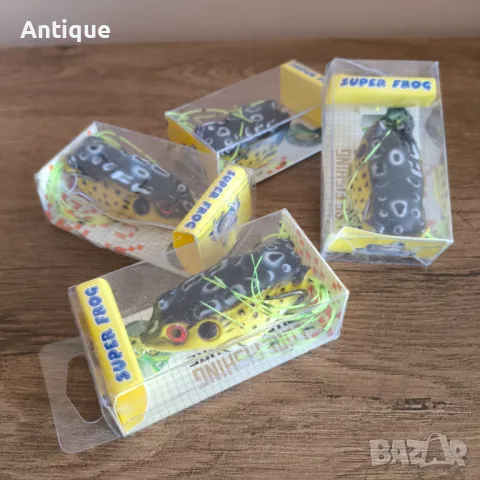 Силиконова жаба с кука двойка HUIZHU 15 грама, снимка 6 - Стръв и захранки - 49316757