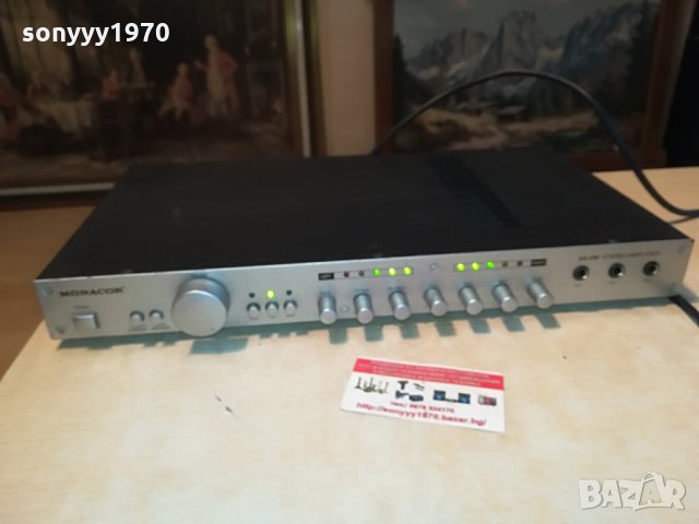 monacor sa-230 stereo amplifier-swiss 1105210920, снимка 11 - Ресийвъри, усилватели, смесителни пултове - 32833320