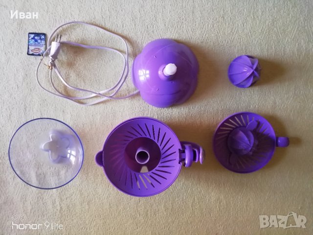 Сокоизстисквачка Cyclone CL-1035, 1 л, 30 W, лилава - само по телефон!