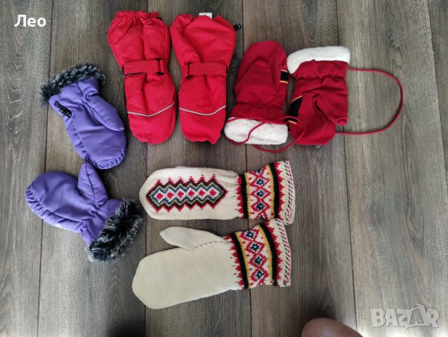 Детски -Момичешки зимни ръкавици.5 лева., снимка 4 - Други - 42526349