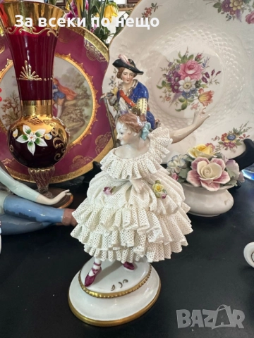 Volkstedt Фолкщед Germany  Curca 1945 Код P1773, снимка 3 - Декорация за дома - 53001664