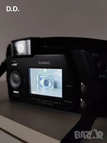Casio QV-3500EX (3.3MP) Дигитален фотоапарат , снимка 2 - Фотоапарати - 53248506