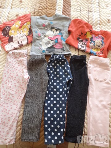 Клинчета и блузки за момиченце , снимка 2 - Детски Блузи и туники - 40842294