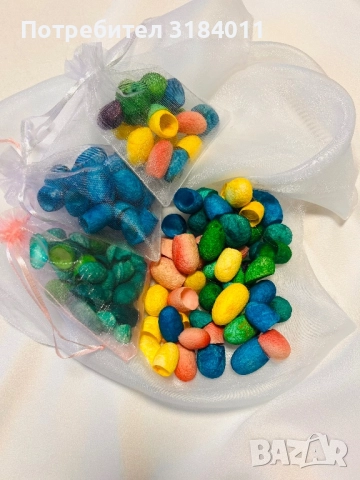 Арт материали - копринени пашкули, снимка 5 - Други - 52580447