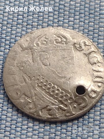 Сребърна монета 3 гроша 1621г. Сигизмунд трети ПОЛША 28430, снимка 1 - Нумизматика и бонистика - 42969933