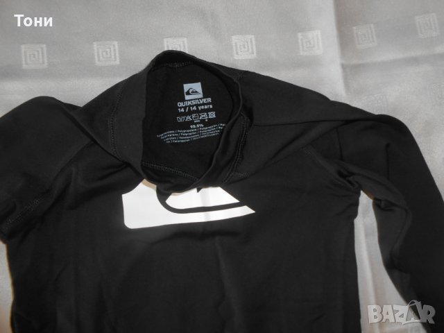 Quiksilver Stretch UV Tech 14 годишни , снимка 5 - Водни спортове - 26842231