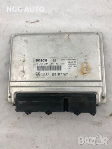 Компютър Двигател за Audi A4 1.8T, BOSCH, 0 261 204 184/185, 8D0 907 557 T, 8D0907557T