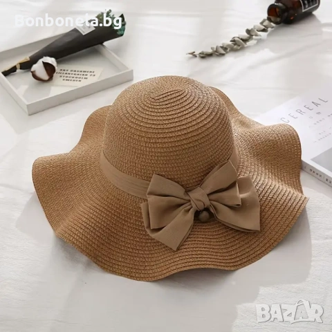 Дамска лятна капела / шапка, снимка 5 - Шапки - 53033190