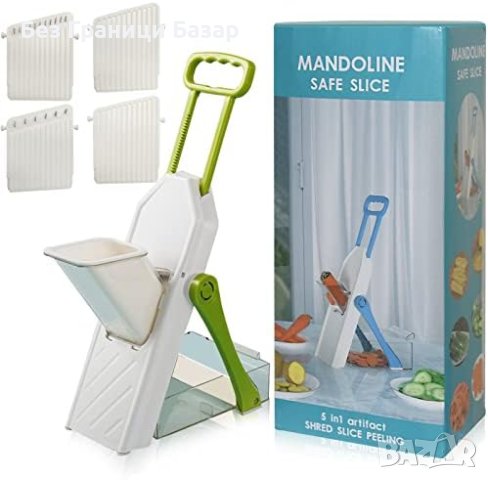 Нов 6-в-1 Многофункционален Резач Ренде за Зеленчуци - Сгъваем, снимка 3 - Други стоки за дома - 43266087