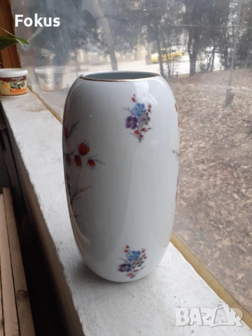 Ваза порцелан KPM Bavaria, снимка 2 - Антикварни и старинни предмети - 53394435