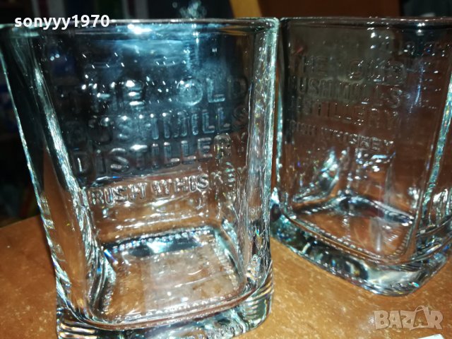 BUSHMILLS 2БР ЧАШИ ЗА УИСКИ 2611212023, снимка 2 - Колекции - 34941018