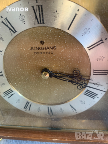 настолен часовник junghans resonic, снимка 3 - Антикварни и старинни предмети - 44926383