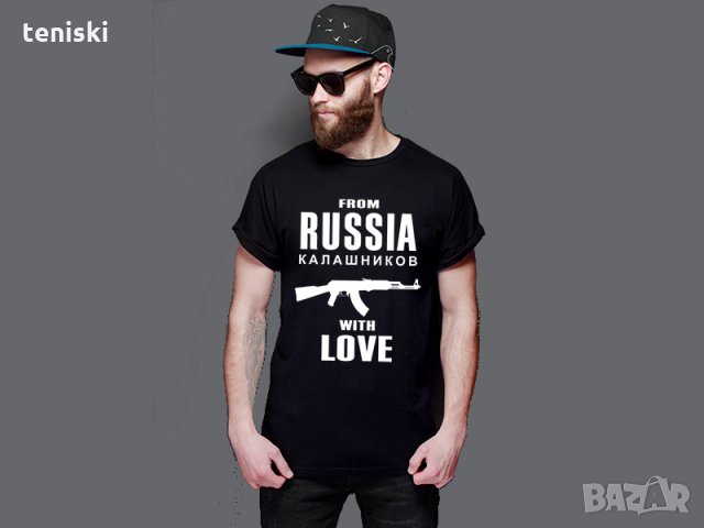 Тениски Калашников 4 модела всички размери, снимка 3 - Тениски - 35026452