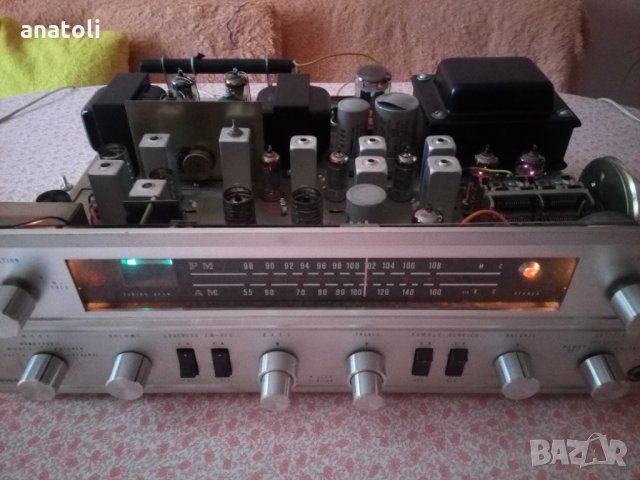 Лампов стерео ресивър Monarch STA 400x tube receiver , снимка 2 - Ресийвъри, усилватели, смесителни пултове - 33257311