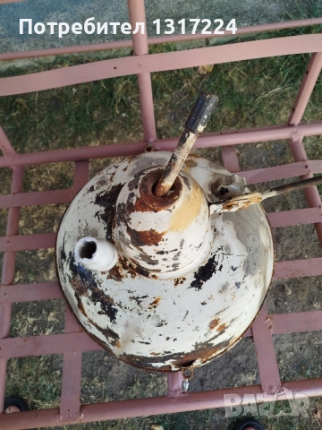 стара промишлена лампа, снимка 4 - Антикварни и старинни предмети - 51783722