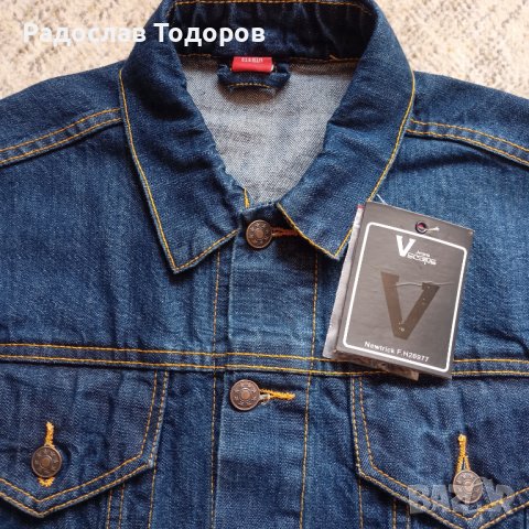 Ново дънково яке - М, снимка 3 - Якета - 38029897