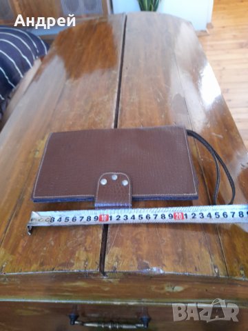 Стара чанта,чантичка за документи #4, снимка 2 - Антикварни и старинни предмети - 36862984