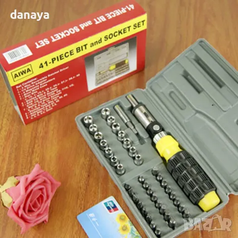 5862 Гедоре комплект интрументи Гидория от 41 части, снимка 4 - Отвертки - 49845412