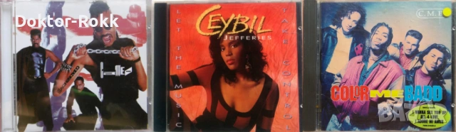 Cameo + Color Me Badd + Ceybil Jefferies - оригинални дискове