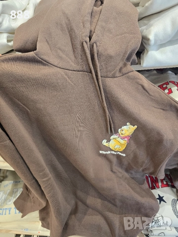 дамски блузи и суичъри суитшърти Bambi  мечо пух, снимка 3 - Блузи с дълъг ръкав и пуловери - 52749129