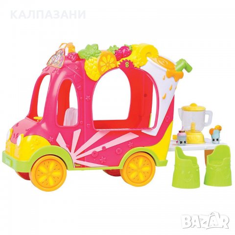 SHOPKINS SHOPPIES Комплект SMOTHIE BUS 56241, снимка 2 - Коли, камиони, мотори, писти - 33214214