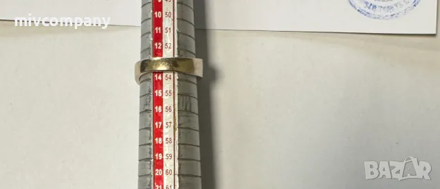 Златен пръстен 5.39гр.18К с диамант(бяло злато)+сертификат, снимка 10 - Пръстени - 50403469