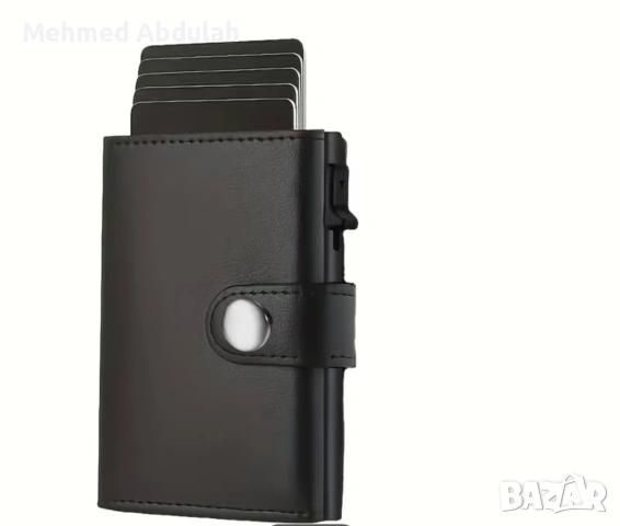 Мъжки автоматичен портфейл с изскачащ механизъм, снимка 3 - Портфейли, портмонета - 53481092
