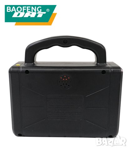 *Нов Соларен комплект Dat-At-9006, фенер, прожектор, радио, usd, sd карта, комплект за осветление, снимка 12 - Къмпинг осветление - 37450313