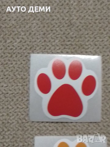 Самозалепващ гланциран цветен стикер лепенка цветна лапичка  за кола автомобил камион мотор колело т, снимка 7 - Аксесоари и консумативи - 38740491