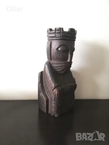 Много красиви фигури на цар и царица от дърво. , снимка 2 - Статуетки - 49242858