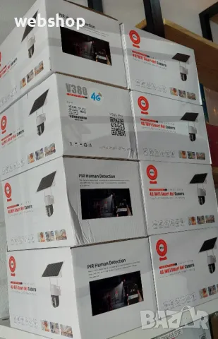 Автономна Соларна камера - 8MP WiFi / 4G със свръхбърза безжична връзка, снимка 2 - HD камери - 49151044